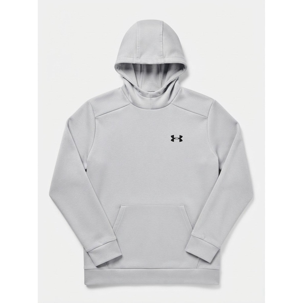 Under Armour Men's M Gray Loose Fit Pullover Hoodie Sweatshirt Athletic Casual